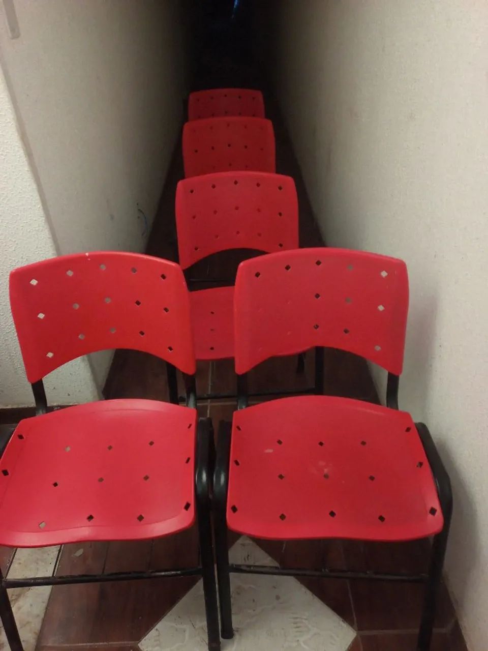 Cadeiras  vermelha TOP  - Foto 6