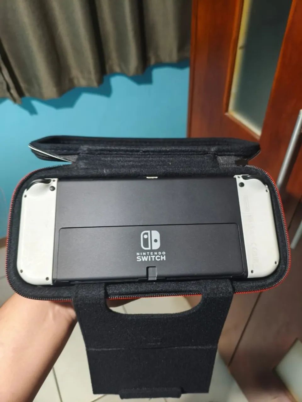 Nintendo Switch Oled Desbloqueado + Case - Foto 4