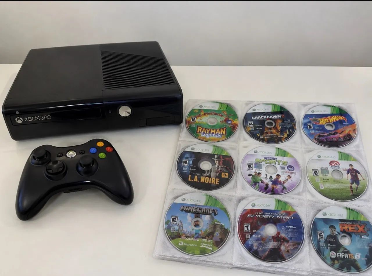 XBOX COM JOGOS