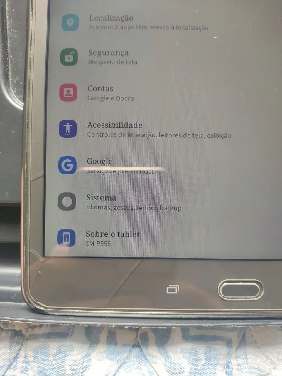 Tablet Samsung sm-p555 - Foto 2