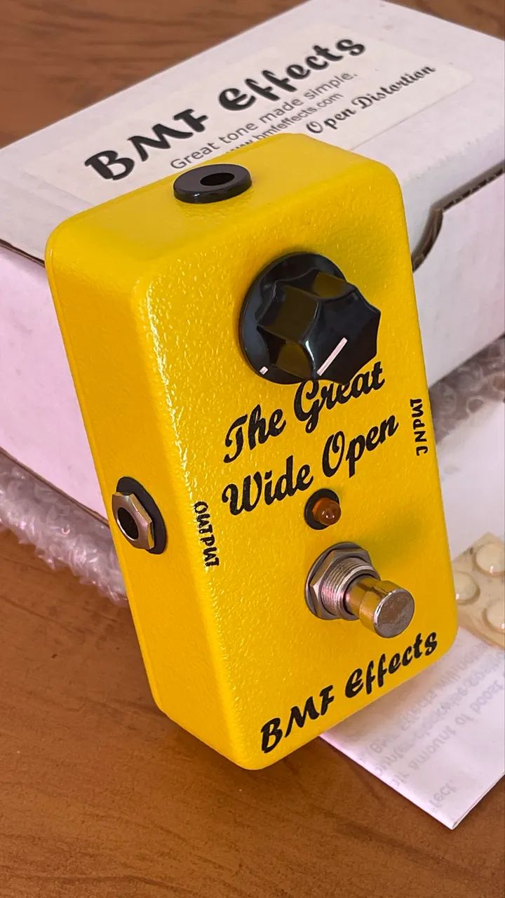 Pedal Guitarra BMF TGWO Distortion Boutique made in USA Handwired, ñ ocd boss sl drive - Foto 2