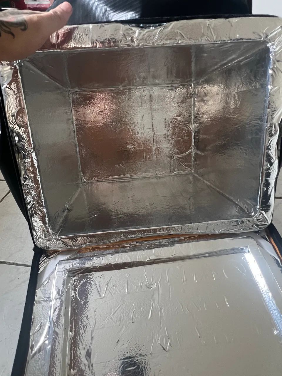Vendo bag de entrega ótimo estado usada duas vezes? bag impermeável  - Foto 2