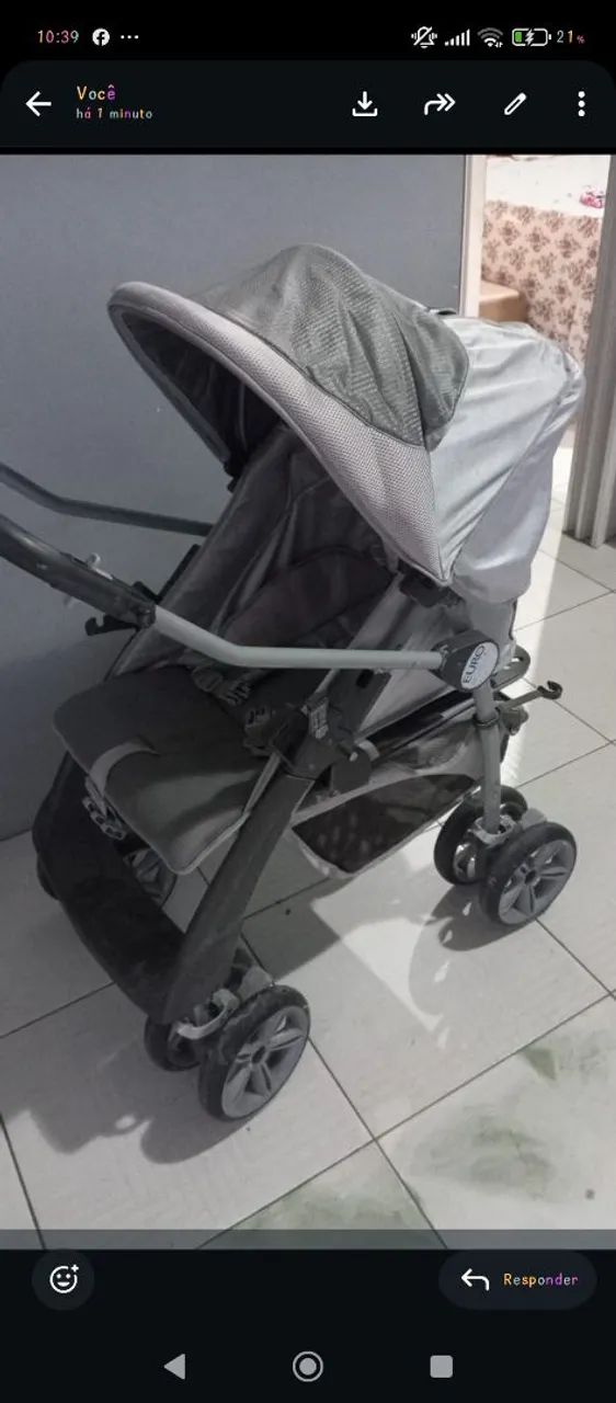 Carrinho de bebe - Foto 4