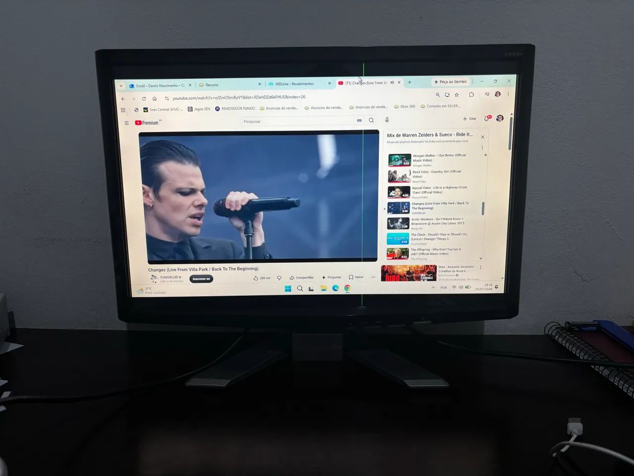 Monitor 23 polegadas Acer - Com Defeito