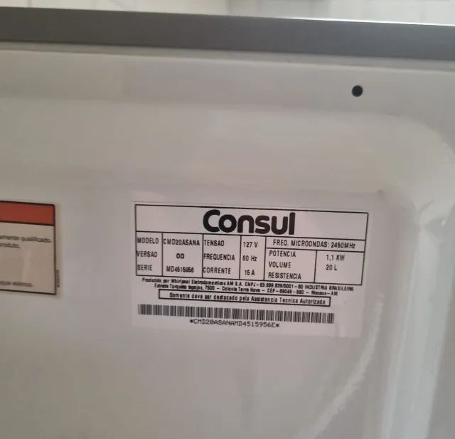 Micro ondas Consul 20 litros - 127 V - Foto 3