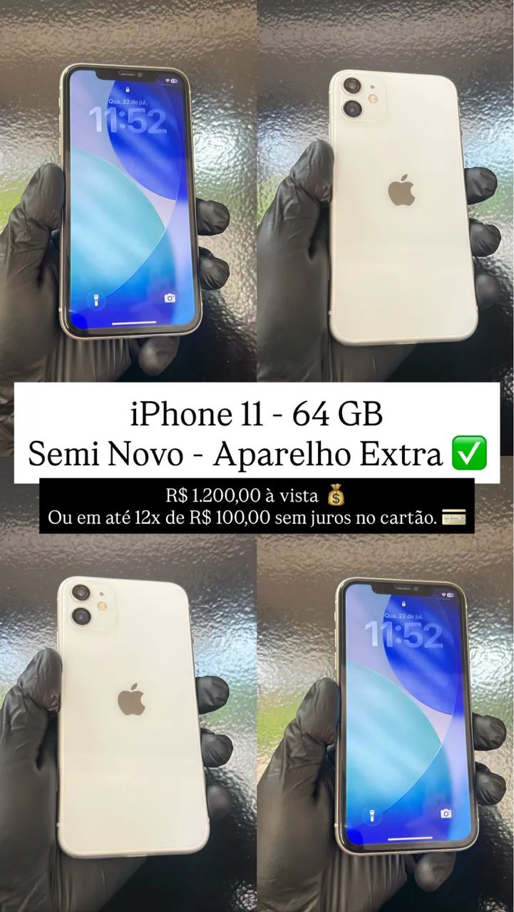 iPhone 11 64 GB - BRANCO - Foto 5