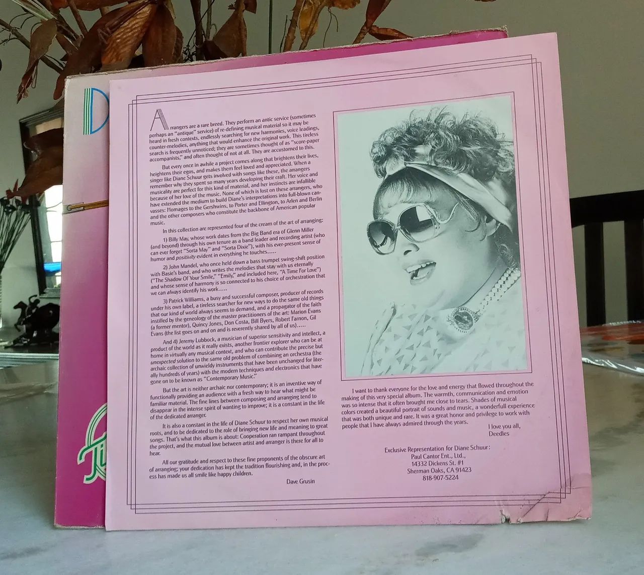 LP Vinil - Diane Schuur - Timeless (1986) com encarte - GRP - Foto 3