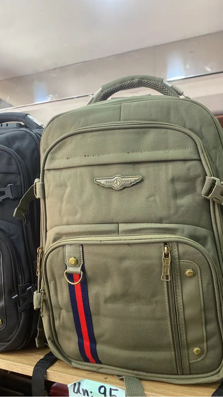 Mochila reforçada cabo de aço  - Foto 3