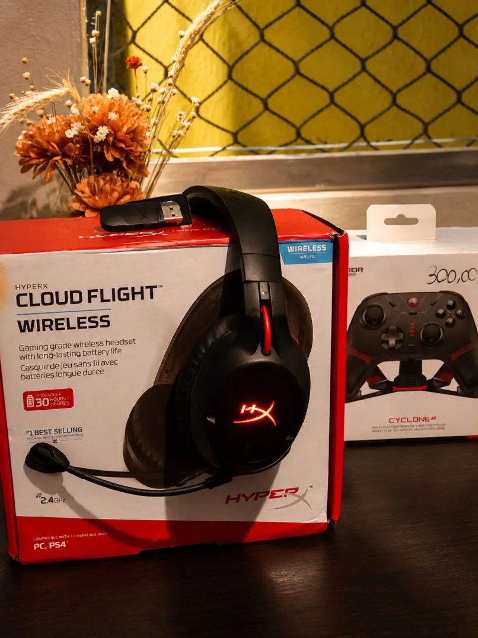 Headset HyperX Cloud Flight Wireless | Sem Fio