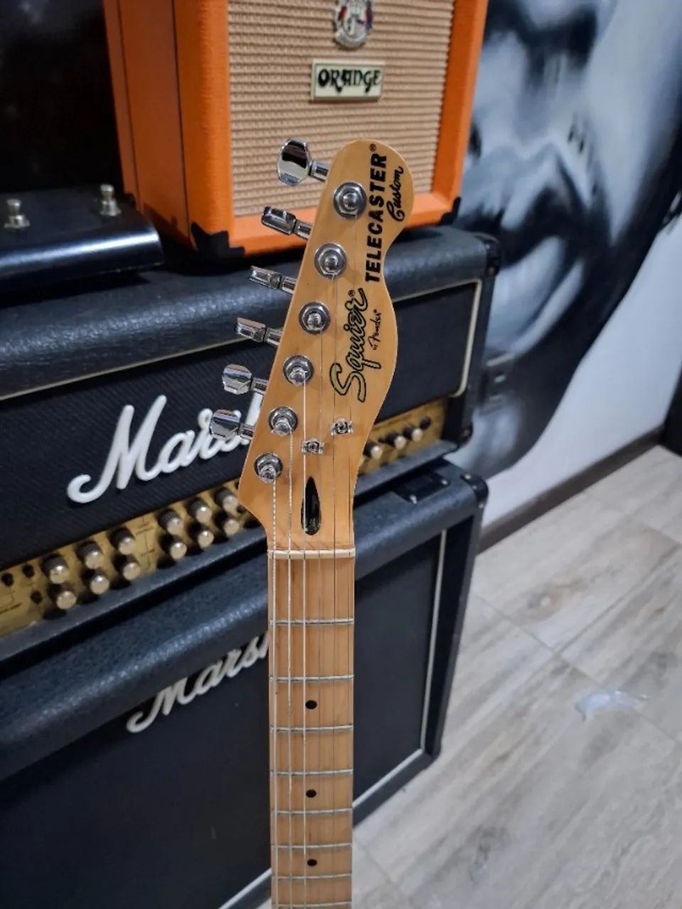 Squier Telecaster ＋おまけ Fender Squier Debut Series Telecaster guitarra elétrica, guitarra