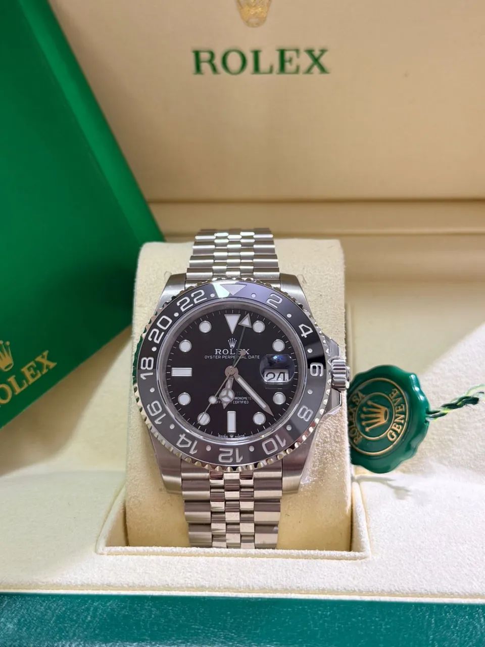 Super clone ETA 3285 ROLEX GMT MASTER II BRUCE WAYNE