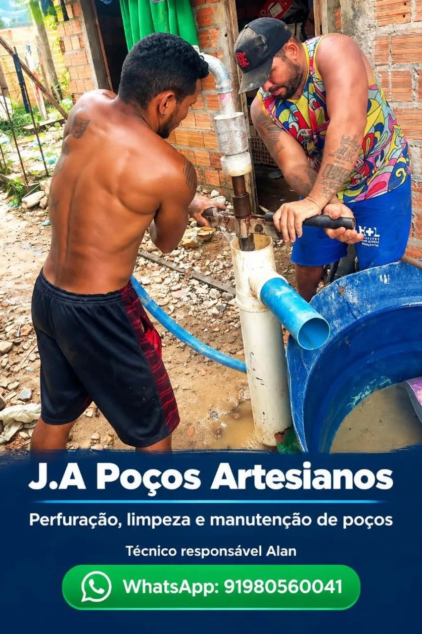 Poços artesianos 