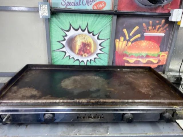 Chapa fritadeira a gás  
