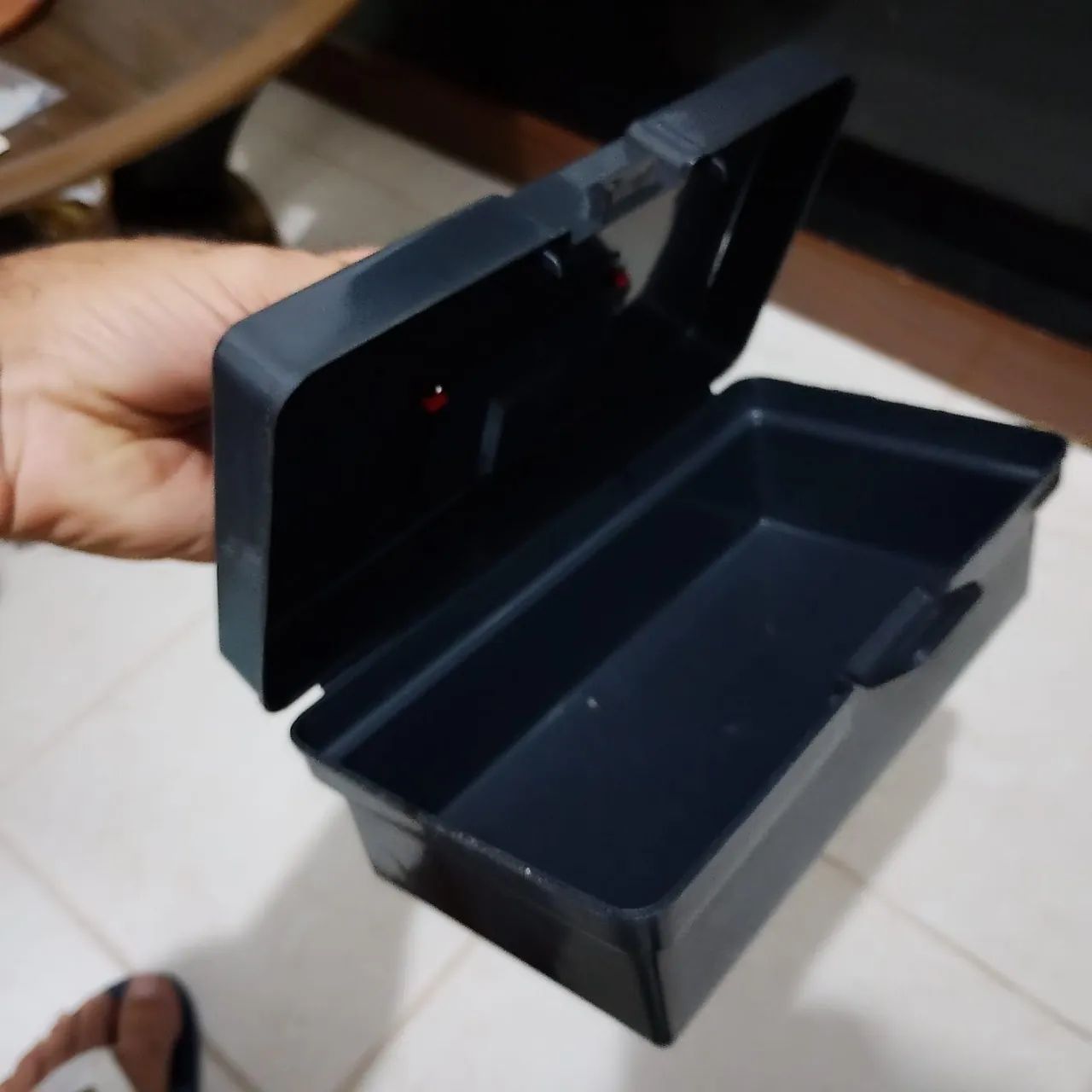 Mini maleta organizadora com alça e trava super funcional 