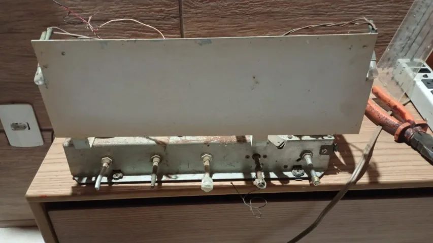 Chassi valvulado rádio pionner