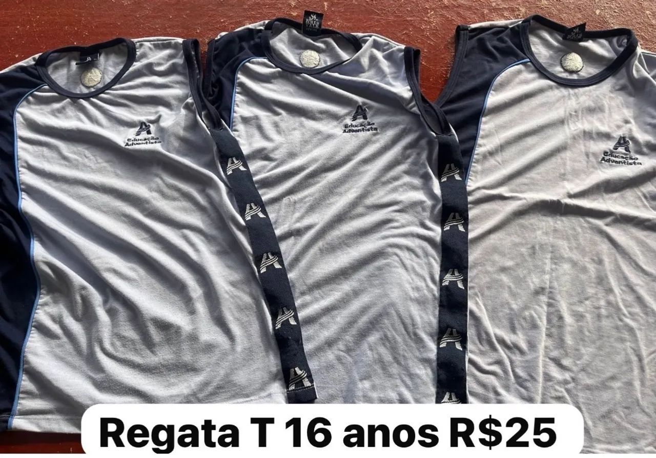 Uniforme adventista 16 anos 