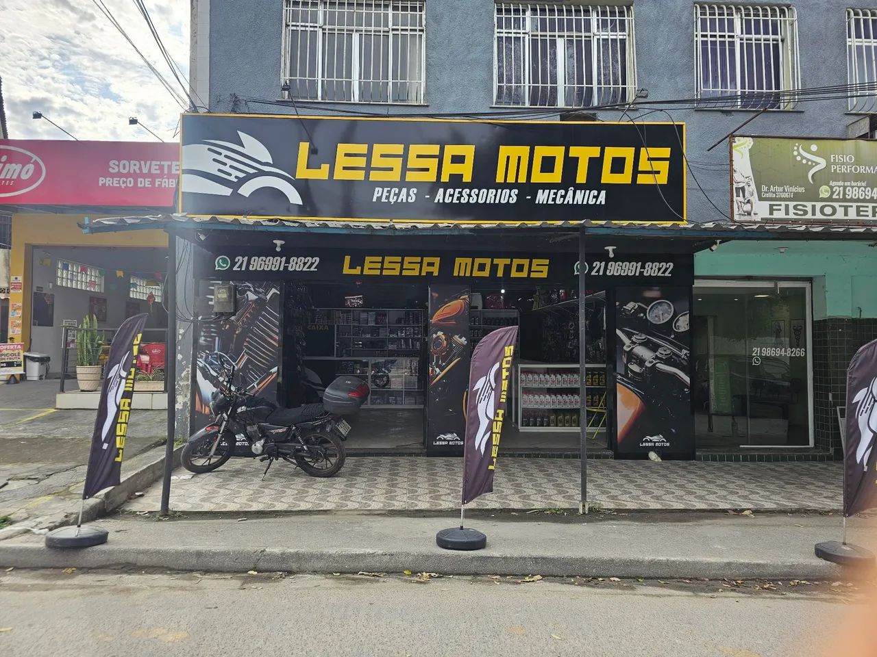 Passo ponto Loja Moto Peças 