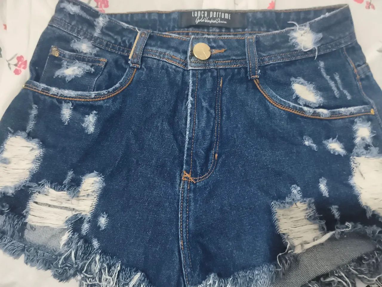 Short lança perfume tamanho 36