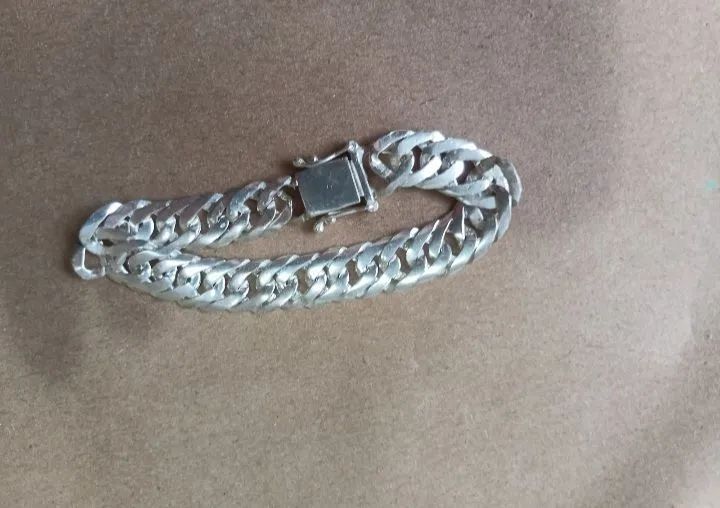 Pulseira prata 13mm 
