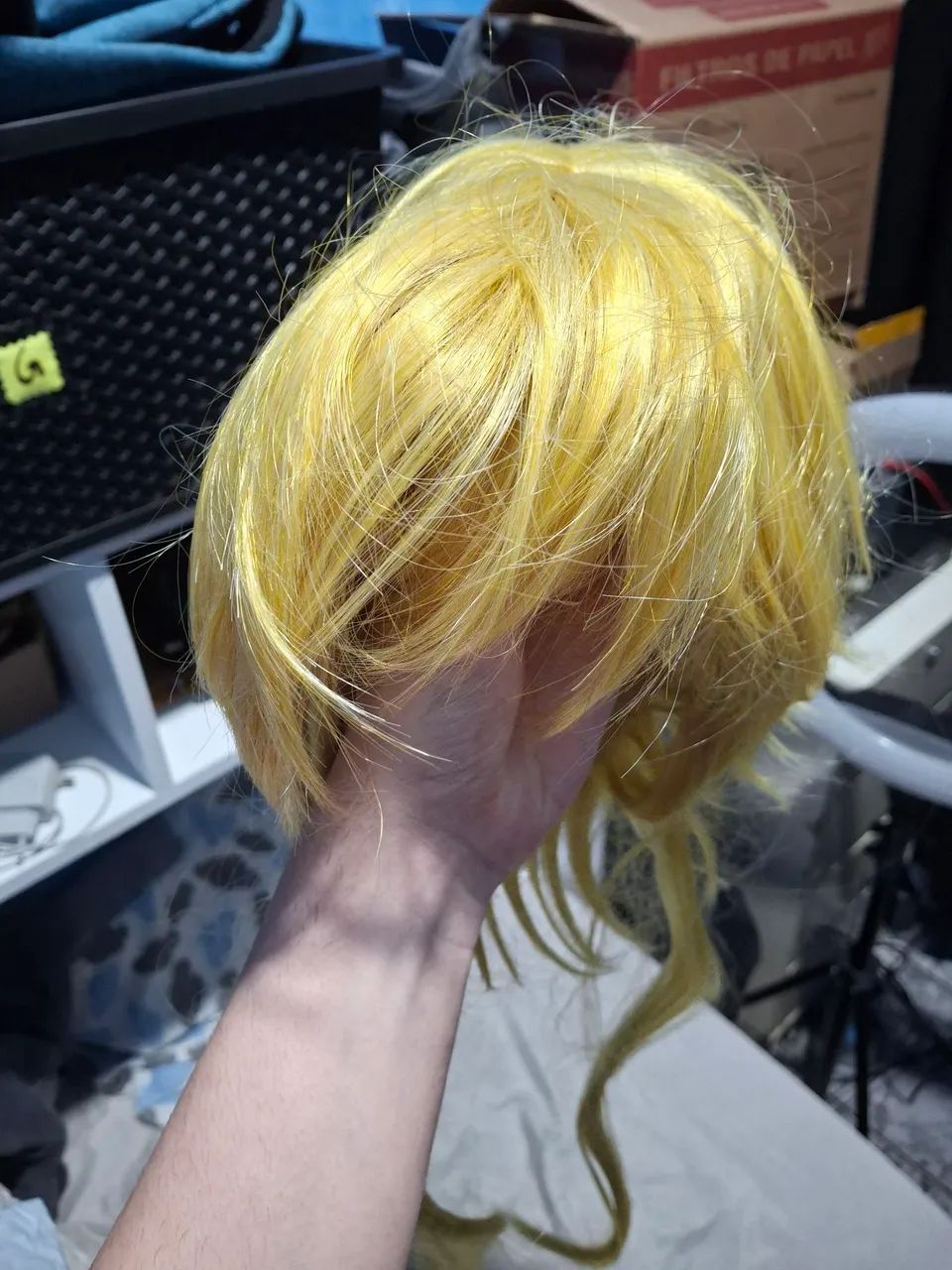 Peruca Saotome Mary Kakegurui Cosplay - Foto 4