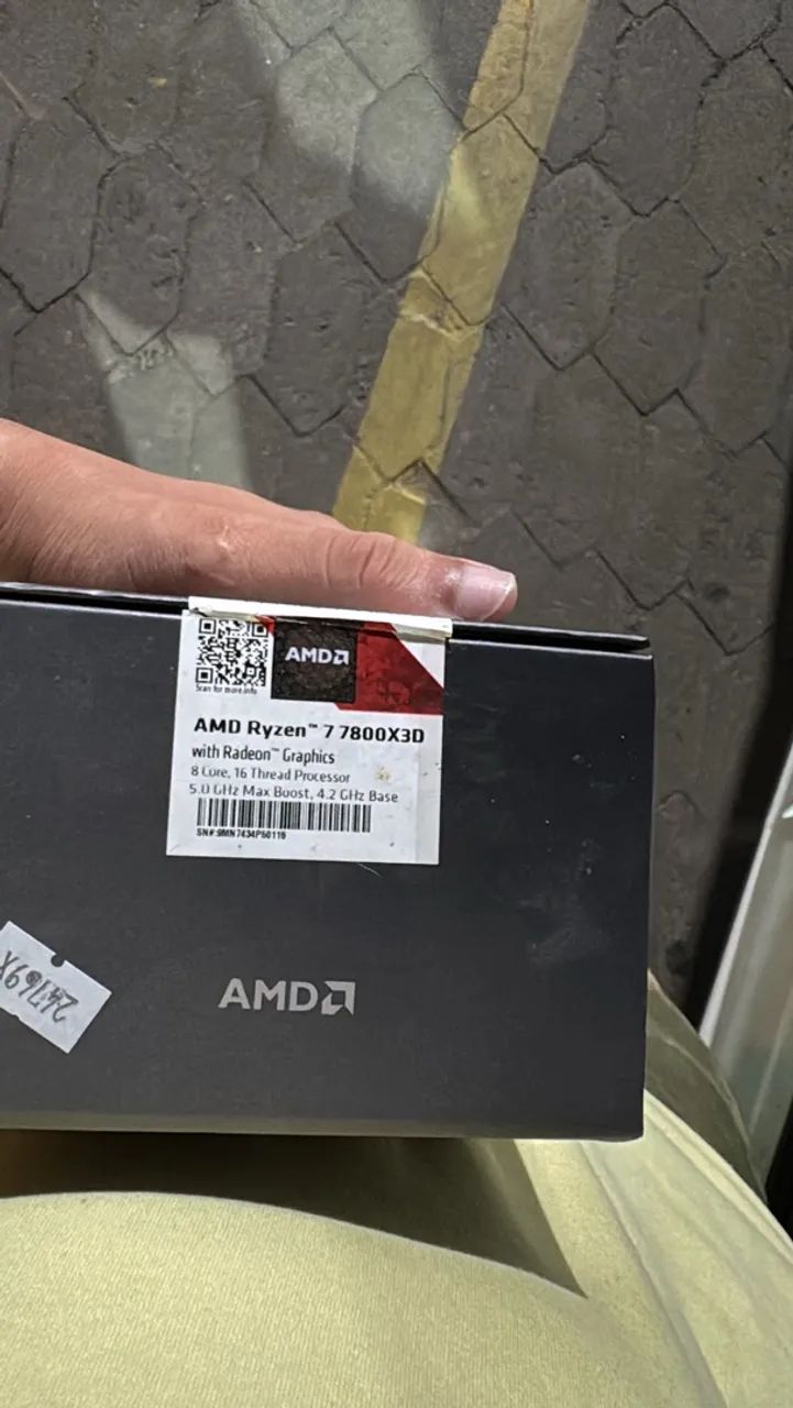 Processador ryzen 7 7800x3d - Foto 2