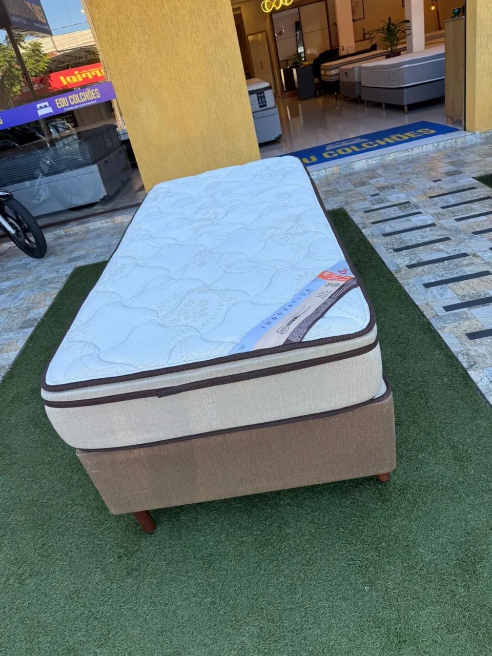 Cama de Solteiro com bicama auxiliar Castor - Entrego!  - Foto 4