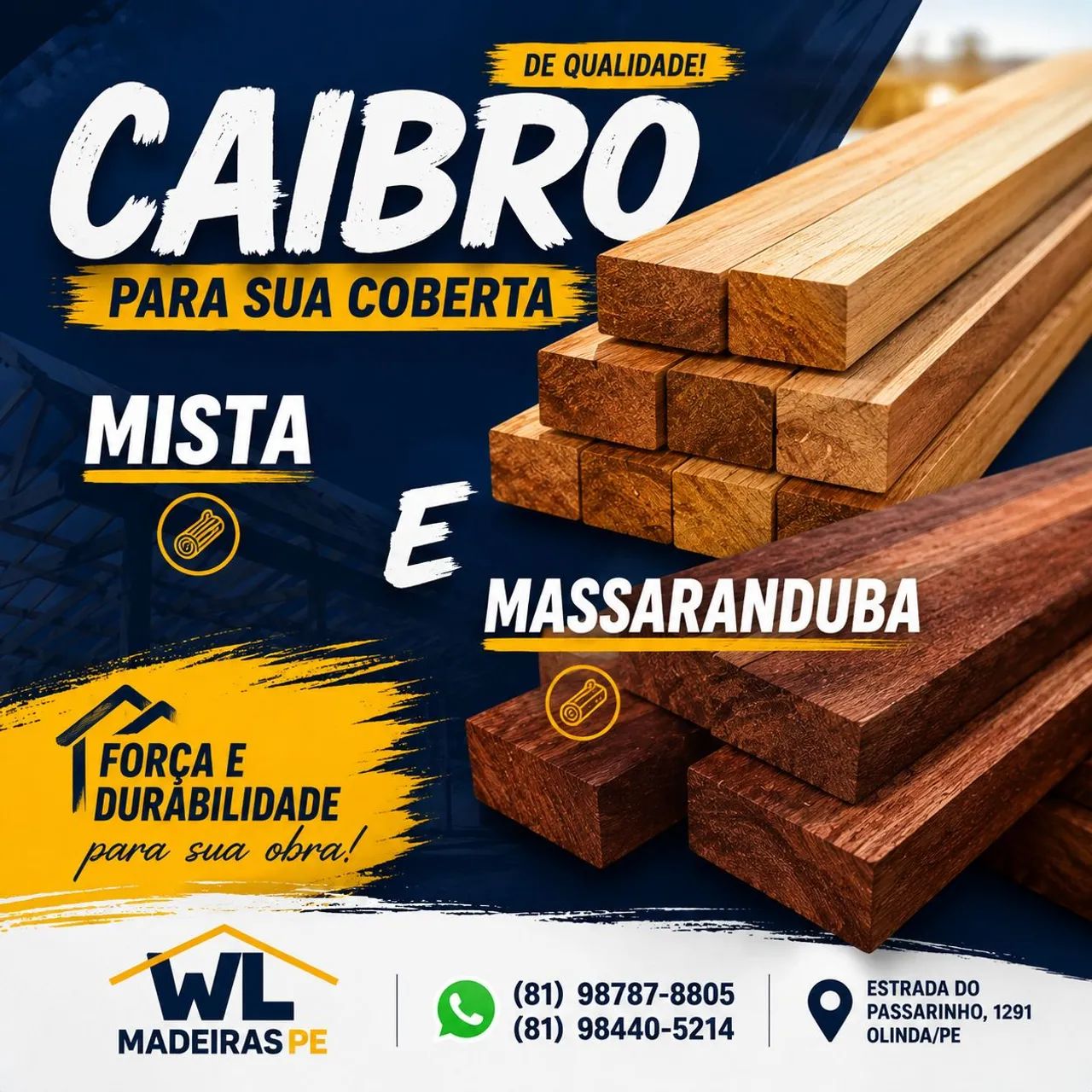 CAIBROS COM OFERTA IMPERDÍVEL!