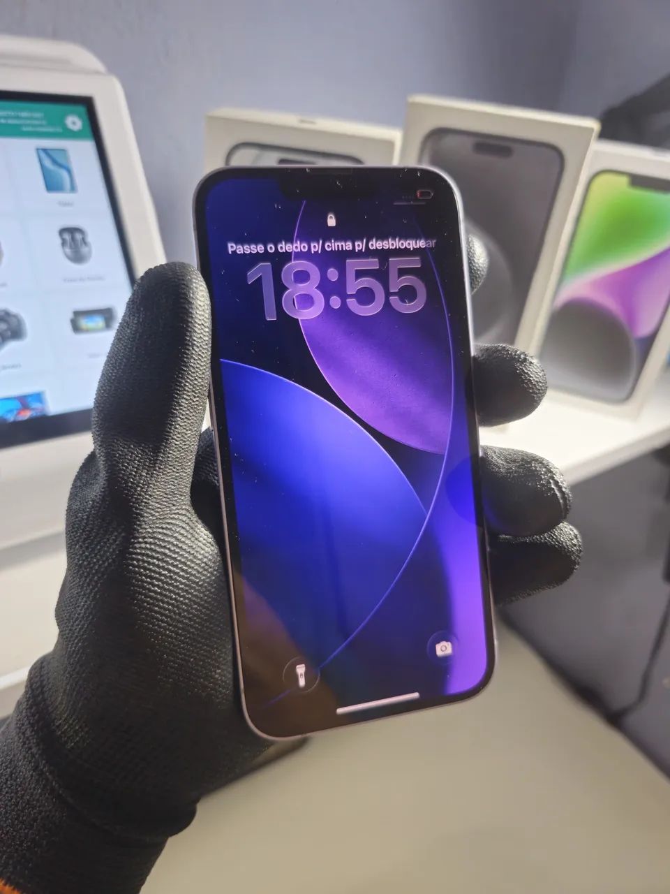 iPhone 14 lilás 128GB - Foto 2