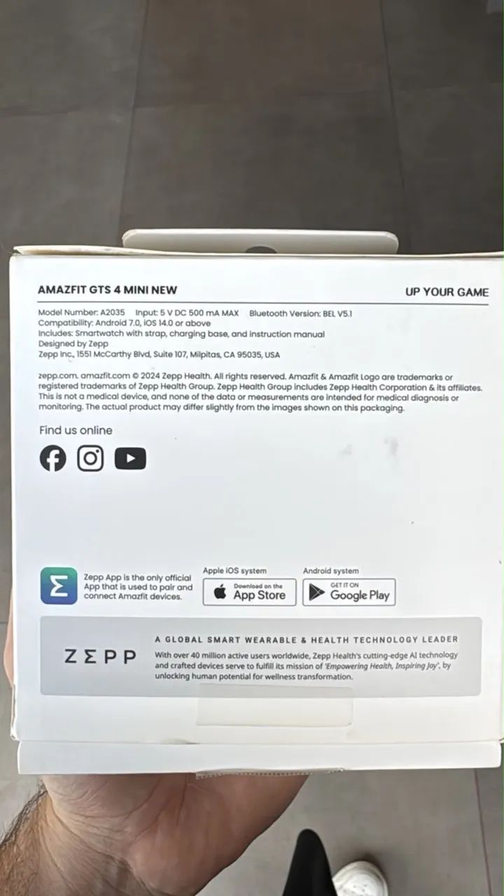 Smartwatch GTS 4 mini new - Foto 3