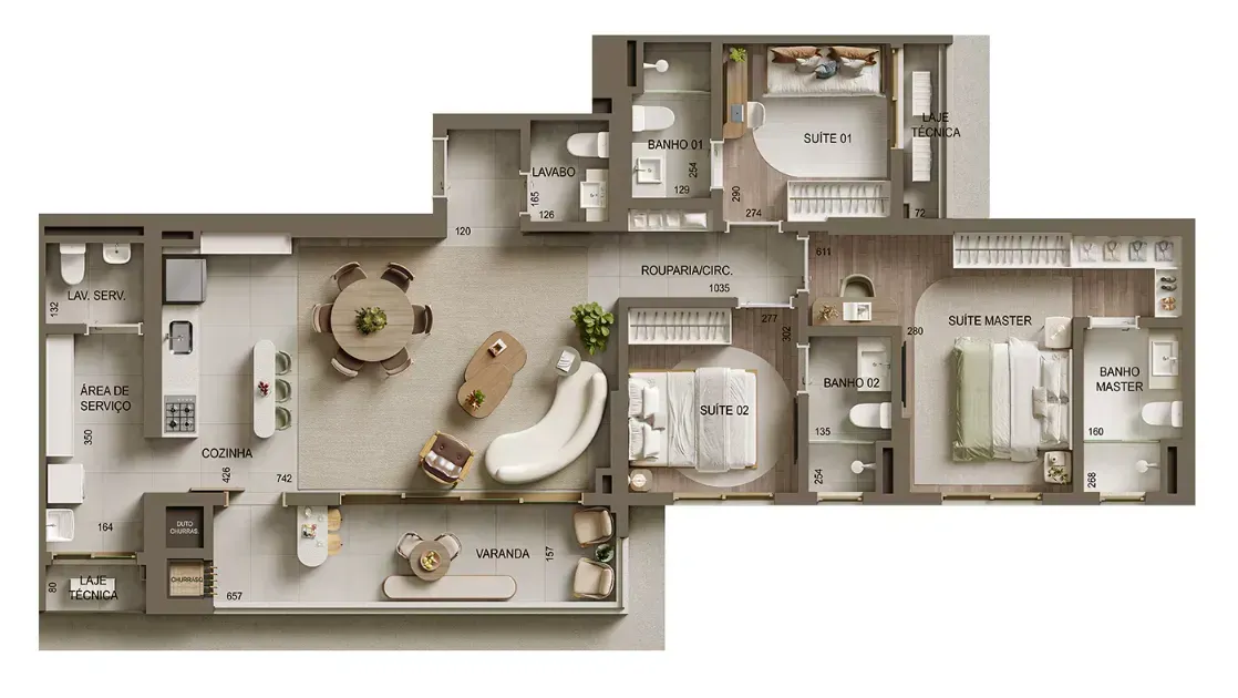 PLANTA 127m²