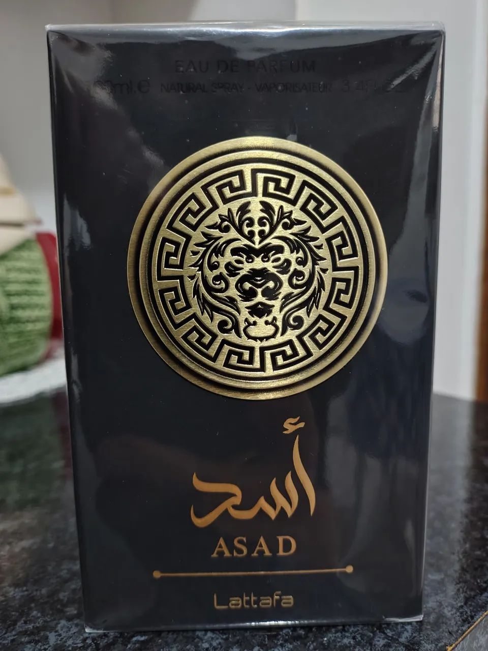 Perfume Asad Lattafa novo lacrado
