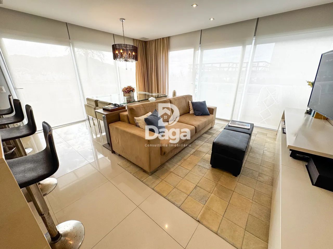 Apartamento Cobertura Linear no Pantanal - 2 dormitórios, sendo 2 suites - Florianópolis/S - Foto 5