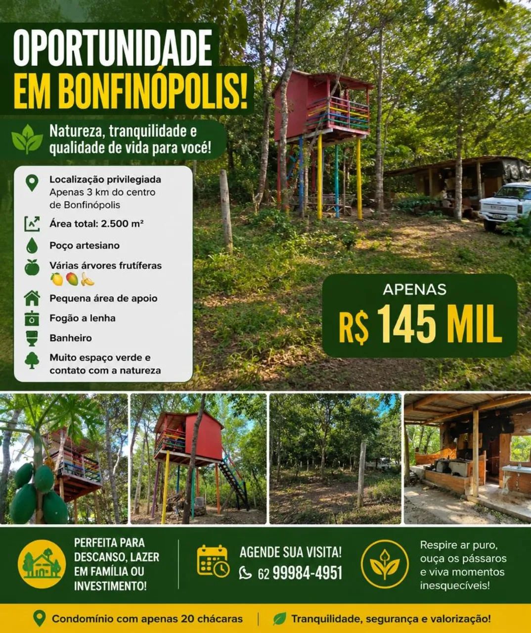 Chácara em Bonfinópolis 