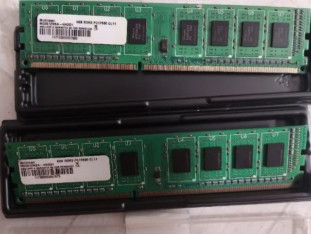 Memória ram 4gb ddr3