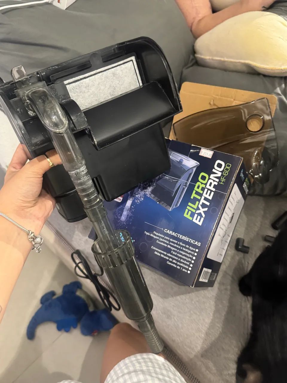 Filtro externo aquário 65570177483905123