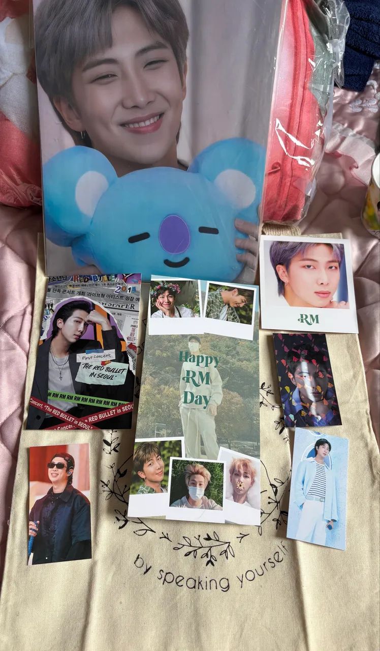 kit completo do Namjoon + itens grandes (ecobag e almofada) - Foto 2