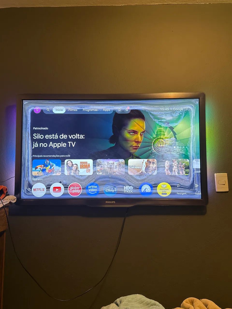 Tv PHILIPS 42? COM DEFEITO LCD - Foto 4