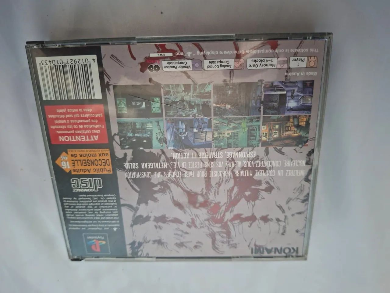 Metal gear solid Ps1 PAL. - Foto 3