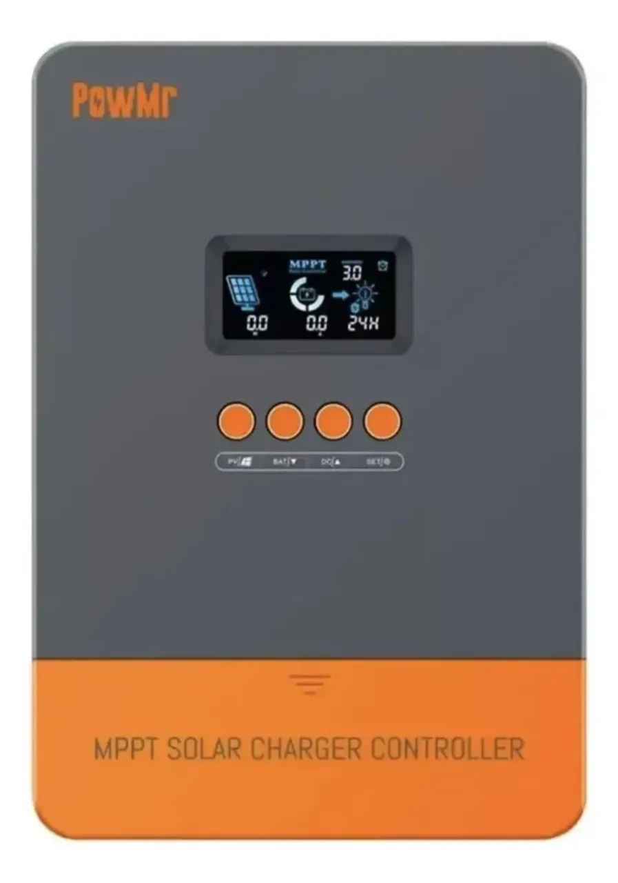 Controlador De Carga MPPT Powmr Pow-M60-PRO 12v/24v/36v/48v 60a