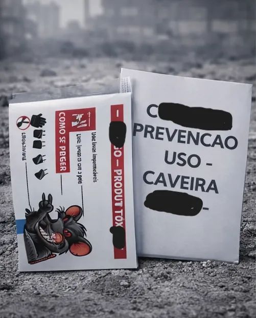 CAVEIRA -  Ratos Nunca Mais! 15 gramas de Puro Pesadelo! Letall ! - Foto 4