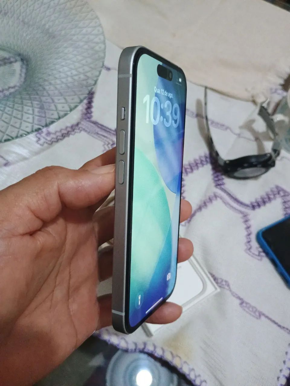 iPhone 15 azul  - Foto 3