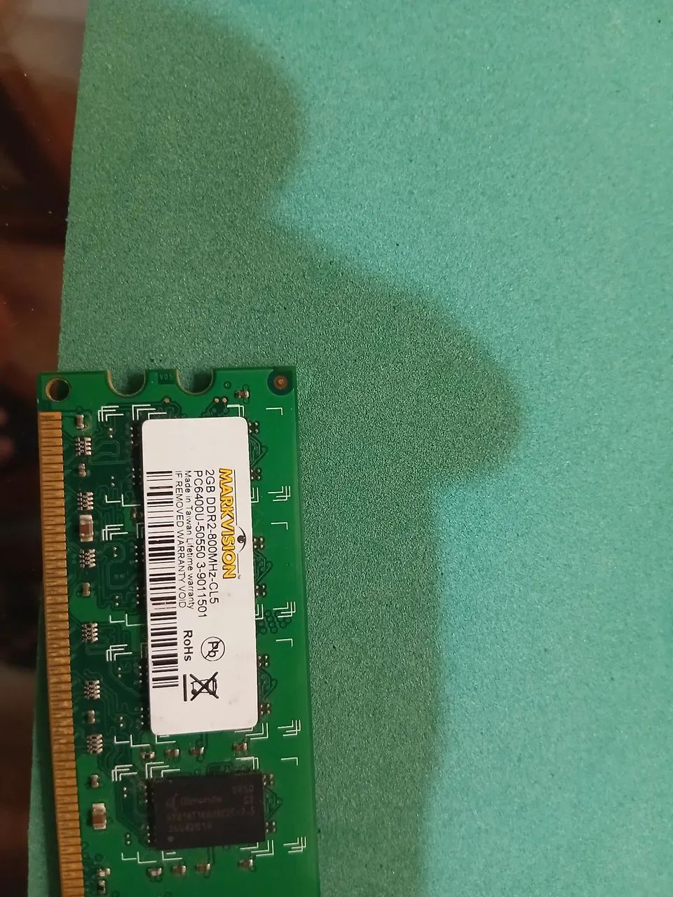 Memória DDR2 - 800MHZ funcionando perfeitamente.  - Foto 2