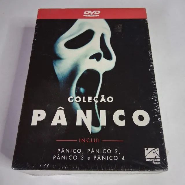 BOX DVD Pânico 1 2 3 e 4 Lacrado Original