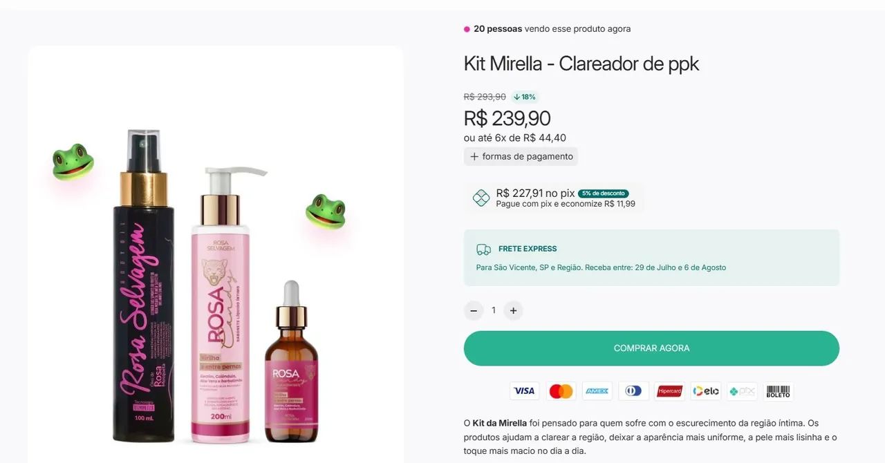 Kit Mirella - Clareador de ppk - Foto 2
