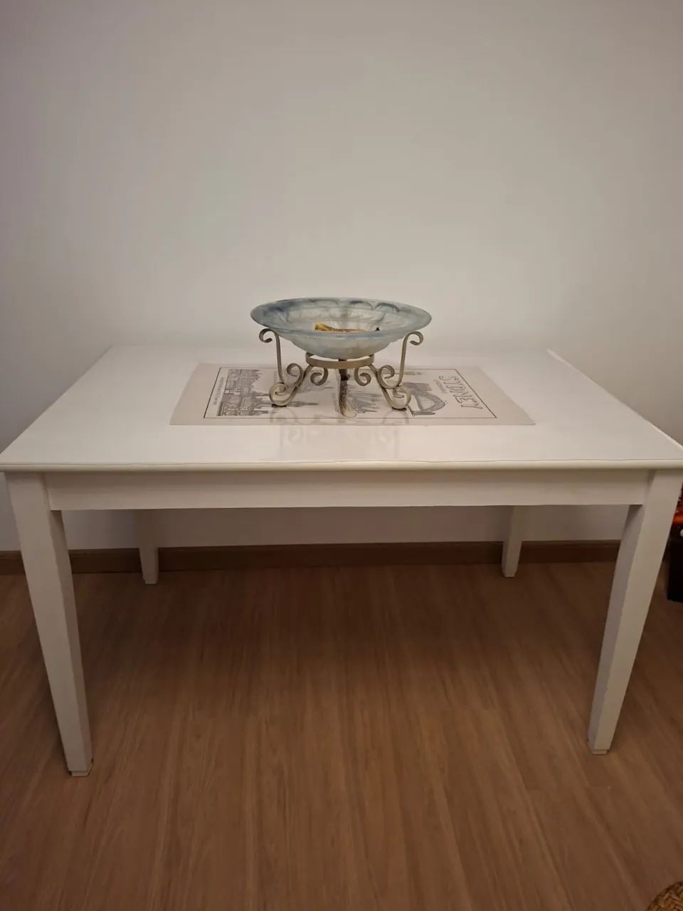 Mesa branca Tok Stok 130 x 80  - Foto 3