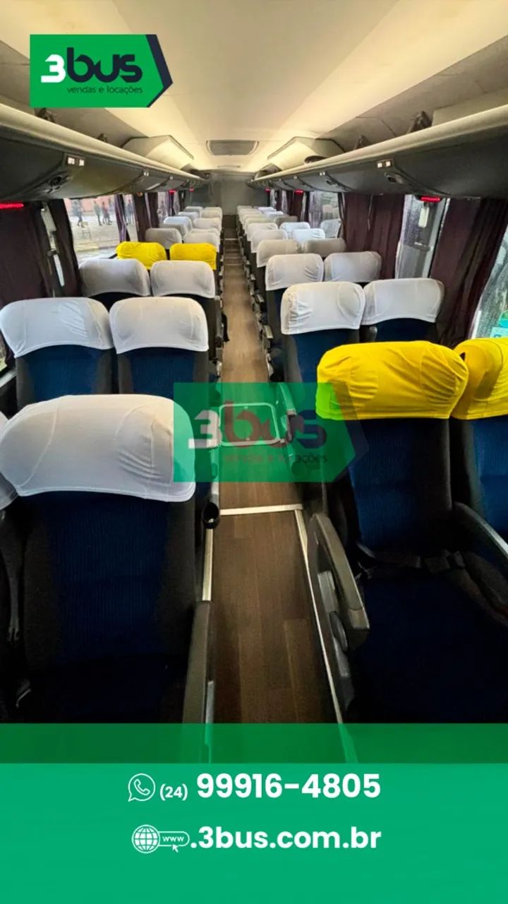 Ônibus 2019 Marcopolo G7 Scania K310 | Único Dono | Impecável - Foto 9