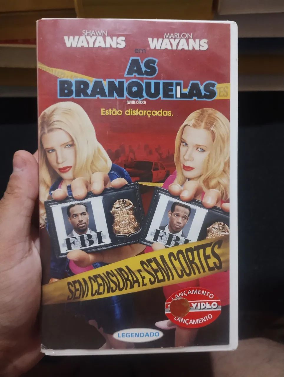 Filme VHS AS BRANQUELAS