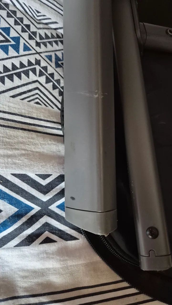 Berço Portátil lora Air Co-sleeper Graphite Maxi Cosi Essential Graphite Cinza - Foto 4
