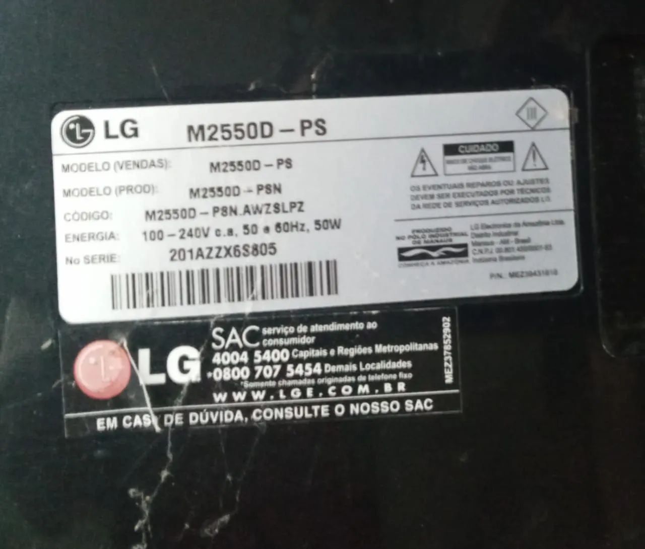 Tv LG para conserto  - Foto 3