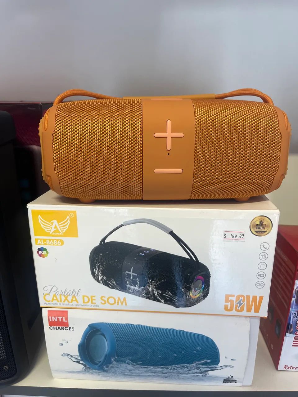 Caixa de som portátil 50w top - Foto 3